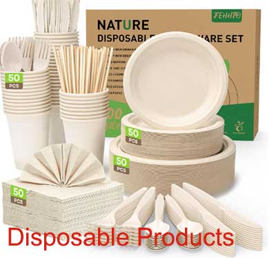 disposable products